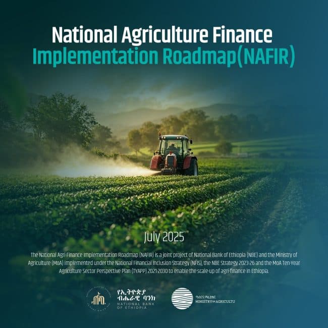 National Agriculture Finance Implementation Roadmap (NAFIR) 2025 to 2030 publication cover